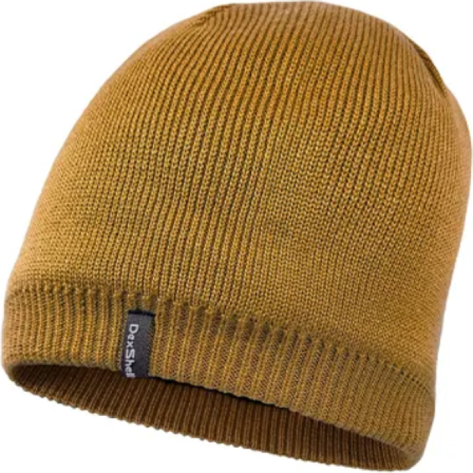 Водонепроницаемая шапка DEXSHELL BEANIE SOLO 2.0 золотисто-коричневый S/M (56-58 см) DH372GDB20SM